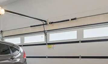 New torsion springs installed on a garage door in Park Ridge Illinois